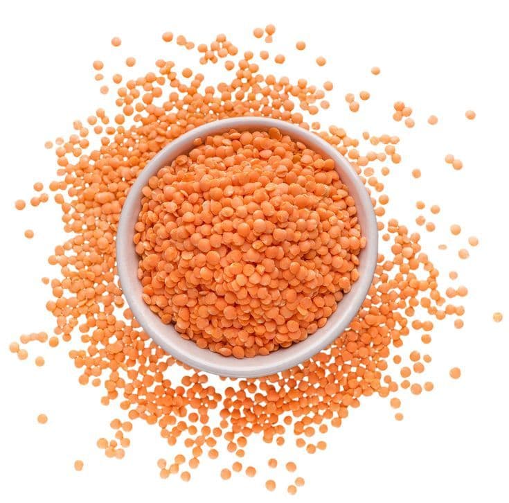 Masoor dal (red lentils)