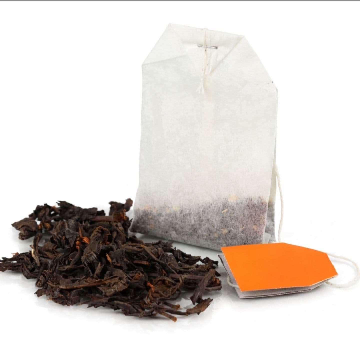Black tea bags