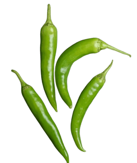 Green chilies