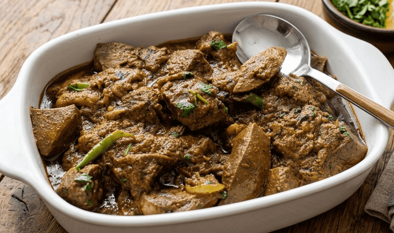  Mutton Kaleji Masala